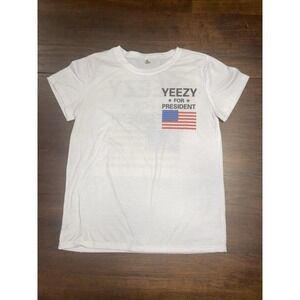 Yeezy For President Ye Kanye West Graphic Shirt Womens Small